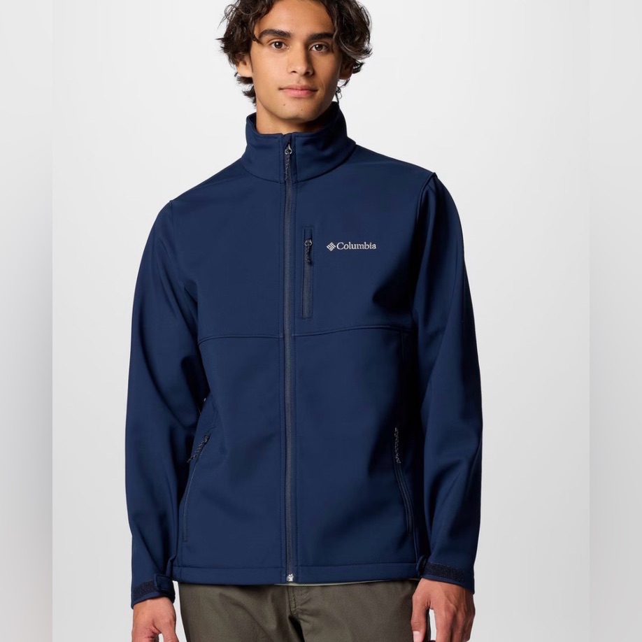 Columbia Men's Ascender Soft Shell Jacket Small Nwt